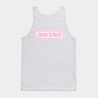 Pink Stars Pastel A Xi D Tank Top